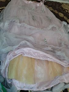 Elegent Skirt With Resin Handmade Matching Earings