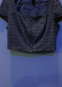 Black&amp;White Chain Up Top