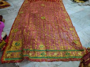 Unstitched Rajputi Lehanga With Long Duppata🔥