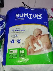 Bumtum Newborn Diapers