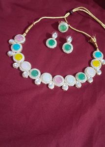 Multicolor Kundan Set
