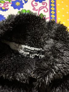 Furry Black Jacket