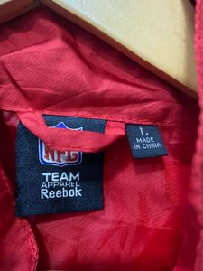 Reebok Red Windbreaker Jacket