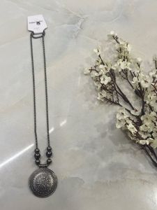 Oxidized necklace🤍🖤