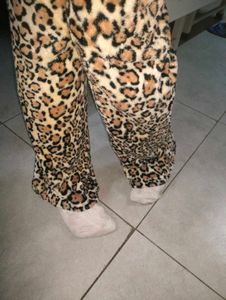 Y2k Baggy Leopard, Cheetah, Print Pants,Lower