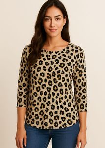 🐆 Wild &amp; Chic Leopard Print Top