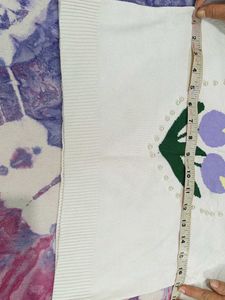 Cute Floral Knit Top