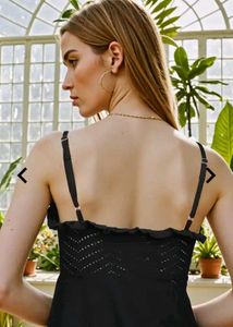 Hot Black Ruffle Dress 🥵