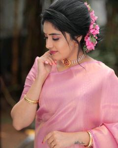 💞 Banarasi Soft Silk Saree .* 💞