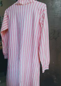 Striped Duster Cardigan