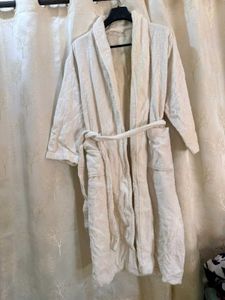 Cozy White Bathrobe for Women & Men