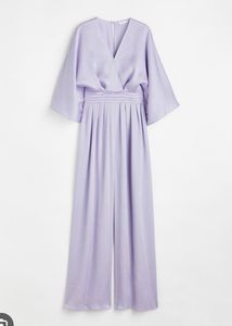 H&amp;M Jumpsuit In Satin Finish