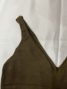 Olive Green Tank Top