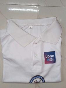 White Polo Shirt - Large