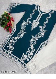 Elegant Embroidered Kurta Set