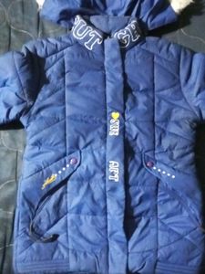 Blue Puffer Winter Jacket