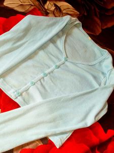 Cute Light Blue Cardigan