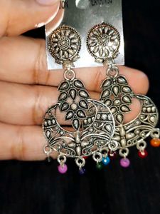 Silver Boho Earrings