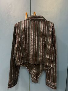 Black Shirt With Lining