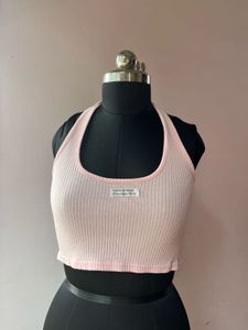 Pink Halter Top