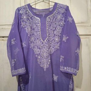 Chikankari Kurti