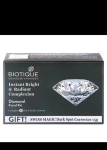 💎 Biotique Diamond Facial Kit – Spa Glow at Home!
