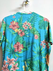 Men&#39;s cotton floral tshirt