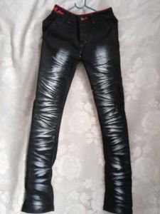 Black and White Swirl Jeans