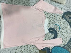 Pink Long Sleeve Polo