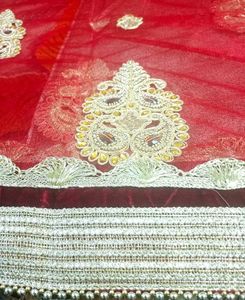 Embroidered Wedding Dupatta