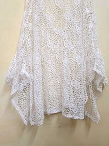 Imported White Lace Tank Top