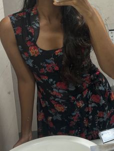 Design Neck Laced Border Kurti