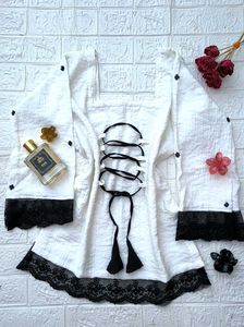 Corset Back Festive Kurti🖤