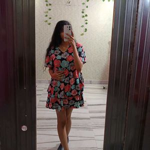Floral Print Dress