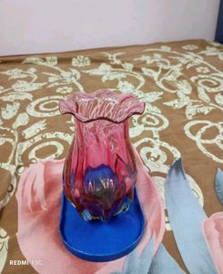 pink flower pot