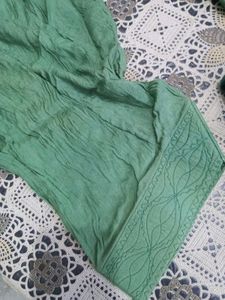 Green Embellished Kameez