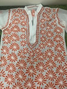 Chickankari Top With Dupatta 📌sale 199