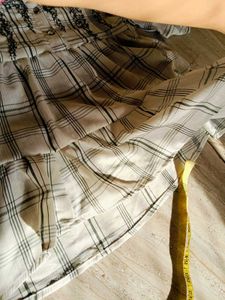Checkered Print Top