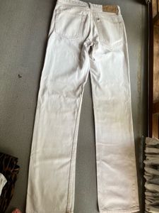 White Straight Leg Jeans