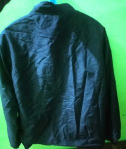 Poly Woolen Jacket With Fur