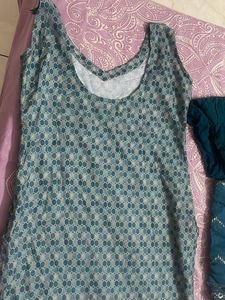 Stiched Masleen Kurti With Readymade Pant