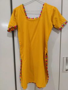 Yellow Kurta