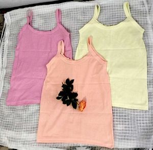 Pastel Cami Tank Tops 3-Set🌸