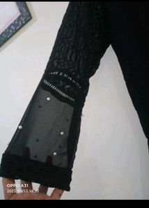 Naimat by fashion studio pakistani Black Kurta Set