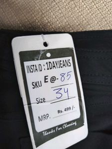 E@85 Size-34 Slim Jeans
