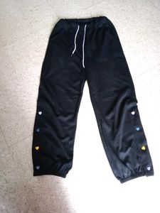 URBANIC BLACK BAGGY KOREAN JOGGERS