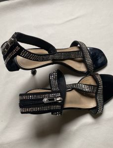 Rhinestone heel