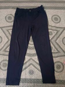 Navy Blue Casual Pants