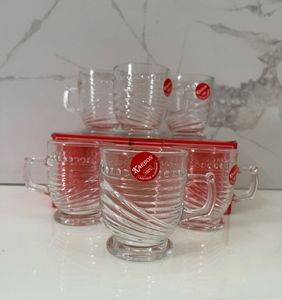 Crystal Clear Tea Cup Set