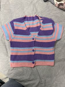 Striped Knit Top